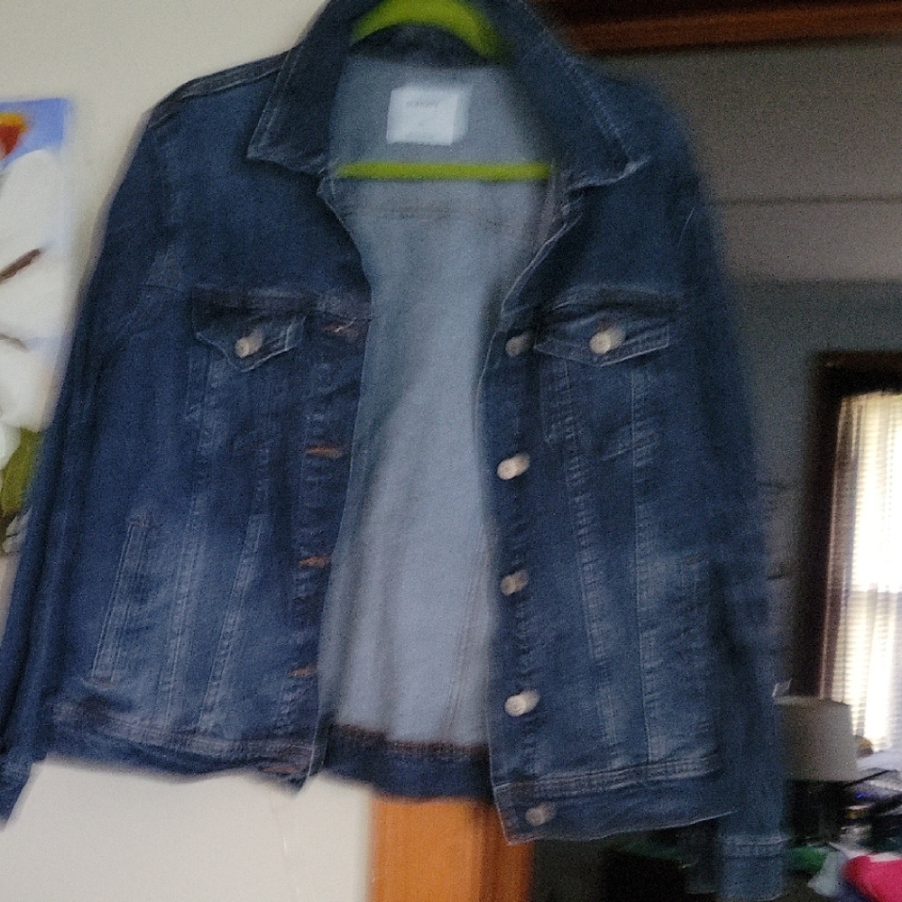 Old Navy Dark Blue Jean Jacket